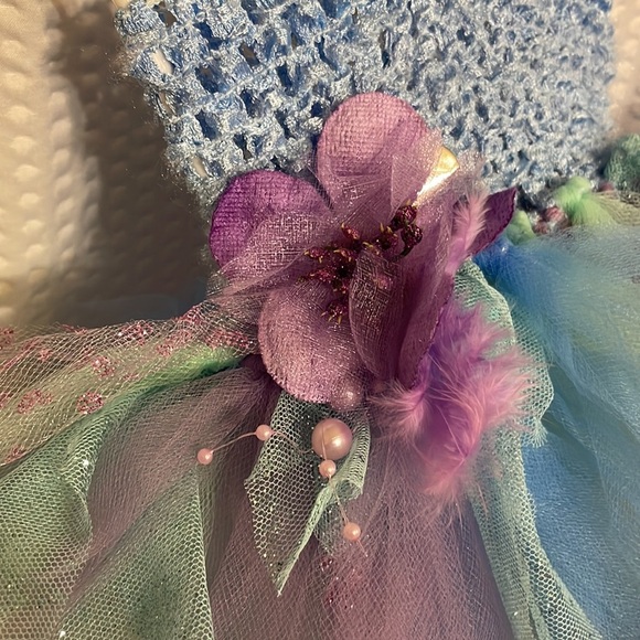 Pastel strapless dress with tutu for 18” dolls NWOT - Picture 3 of 3
